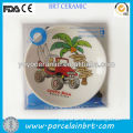 hot! ceramic decorate dinner plate with custom design for gifts